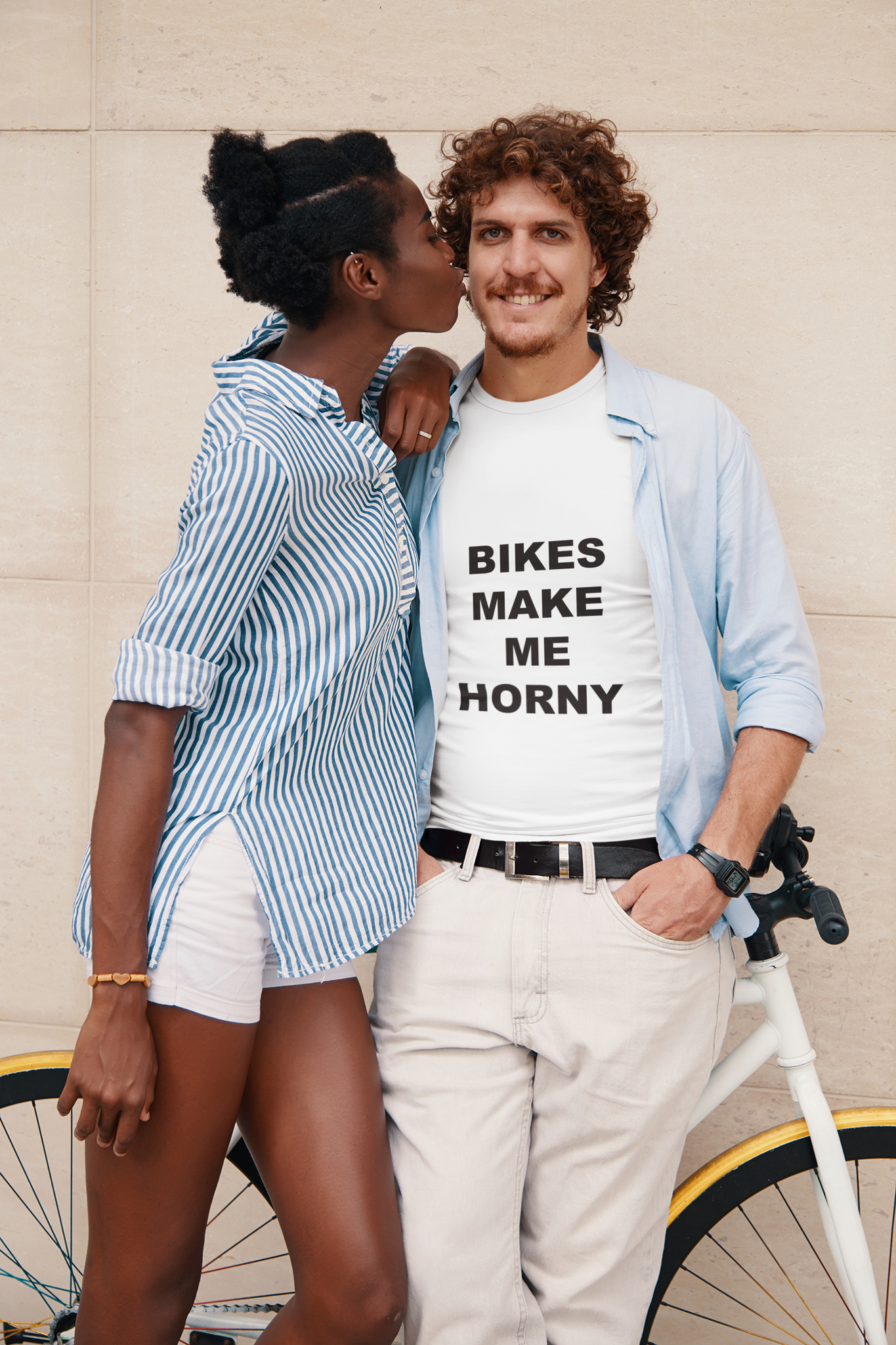 BIKES MAKE ME HORNY - Horny T-Shirts